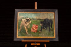 Early 20th Century "Honest Scrap" Chewing Tobacco Framed Print Ad