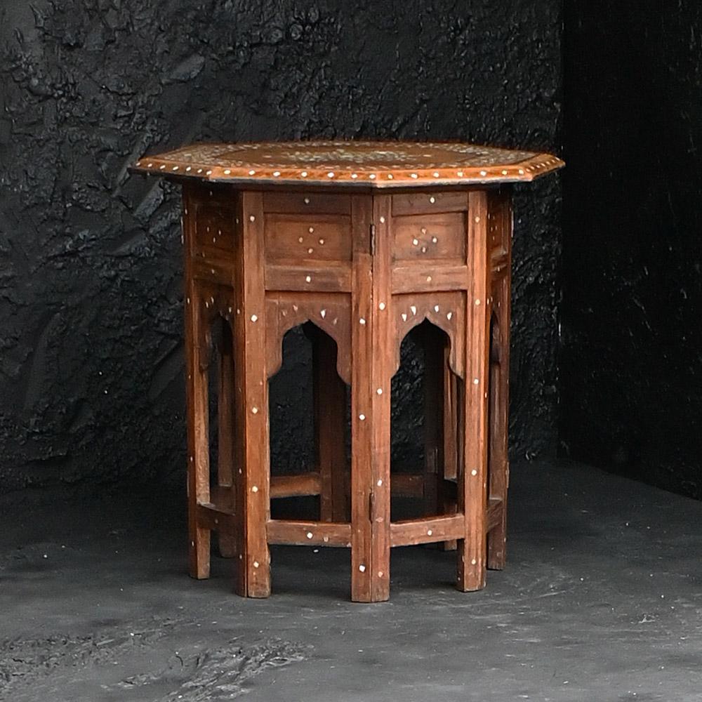 Late Victorian Early 20th Century Hoshiarpur Occasional Table
