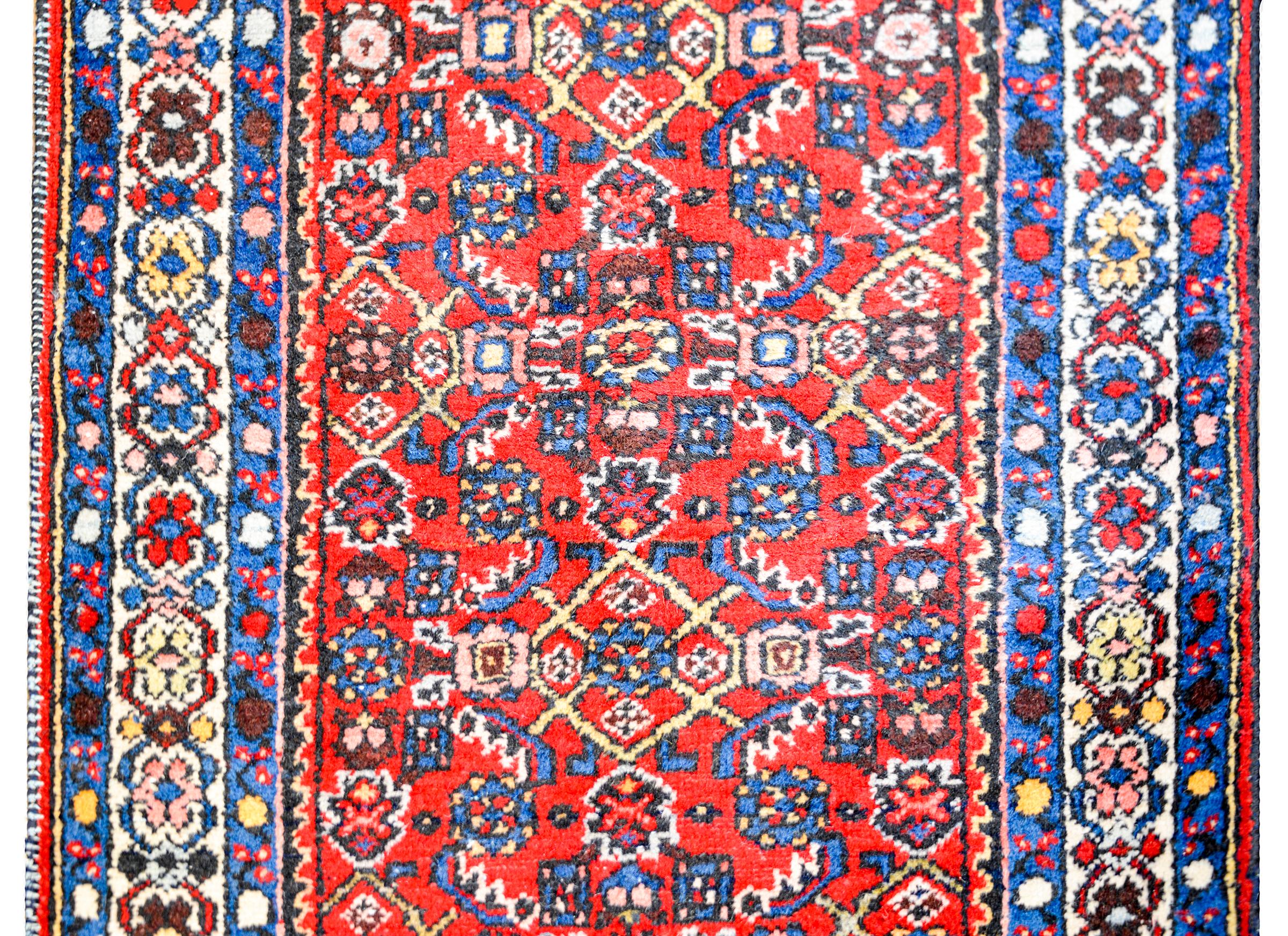 Persian Early 20th Century Hosseinabad Runner For Sale