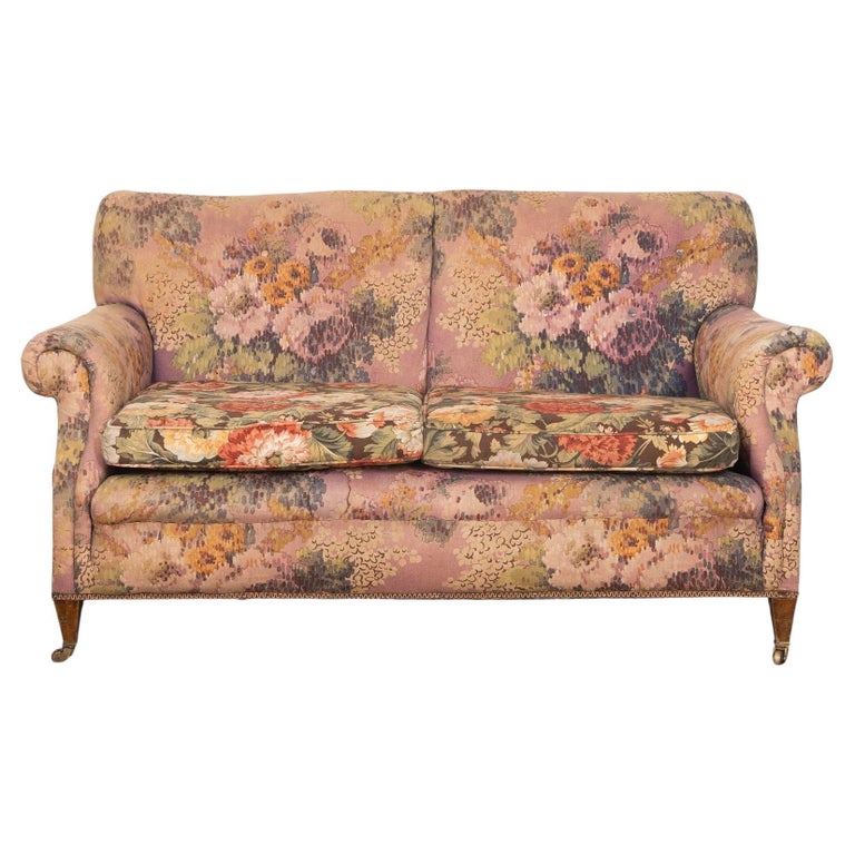 Early 20th Century Howard Style Sofa by Harrods, London For Sale at 1stDibs