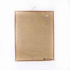 Early 20th Century Human Anatomy Educational Poster