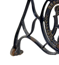 Early 20th century Husqvarna converted occasional table