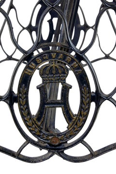 Early 20th century Husqvarna converted occasional table