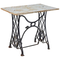 Early 20th Century Husqvarna Converted Occasional Table