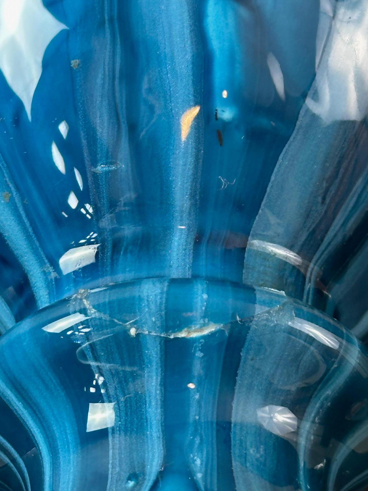 Inizio XX secolo Nel gusto di Delphin Massier Coppia di vasi di faience in vendita 6