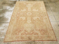 Galerie Shabab Collection Early 20th Century Indian Agra Accent Rug