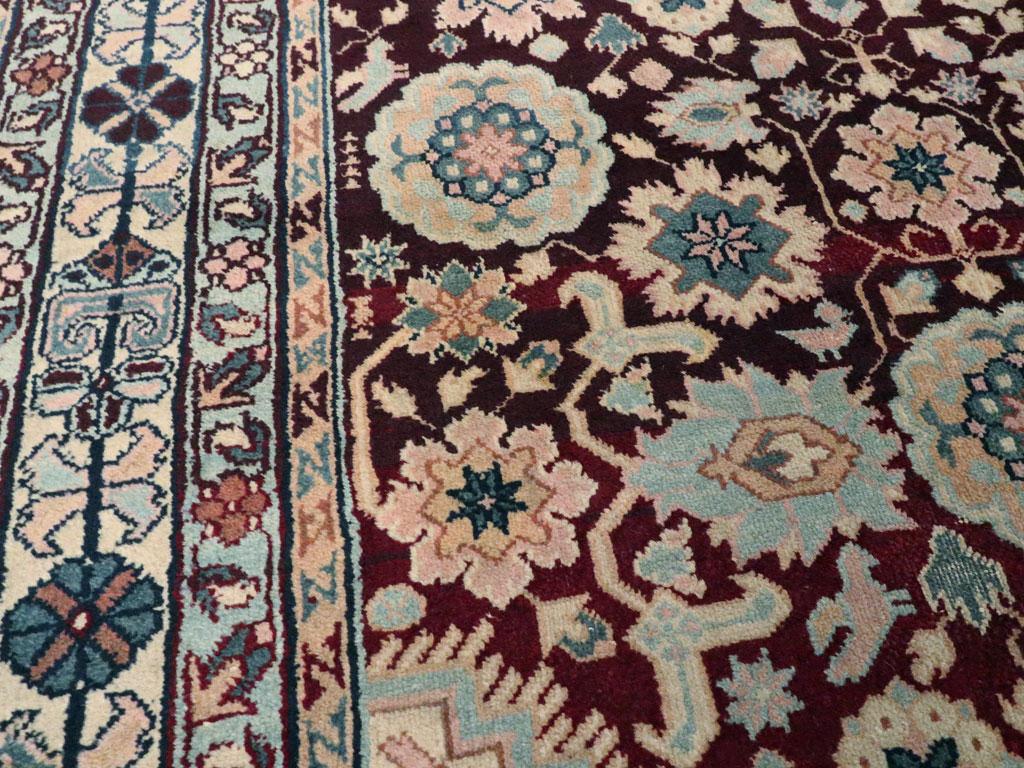 Indien Tapis d'accent indien Agra du début du 20e siècle en vente