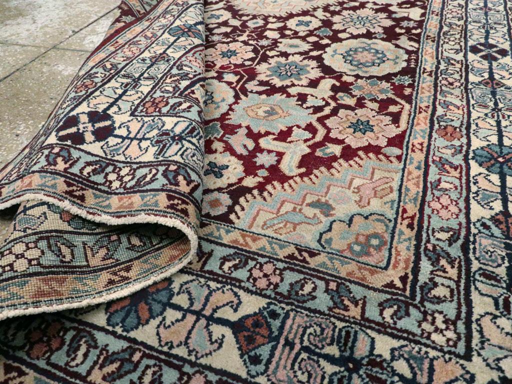 20ième siècle Tapis d'accent indien Agra du début du 20e siècle en vente