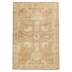 Early 20th Century Indian Agra Accent Rug