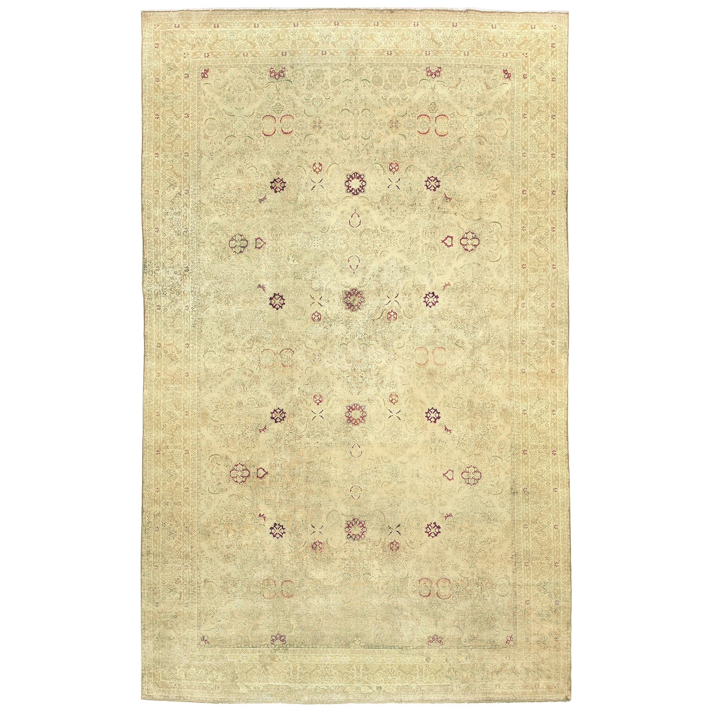 Early 20th Century Indian Amritsar Rug For Sale