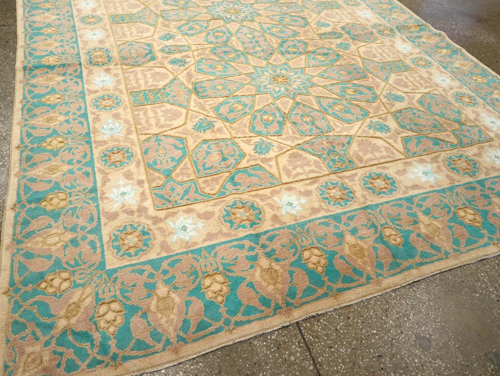 XX secolo Tappeto Agra in cotone indiano dei primi del Novecento in vendita