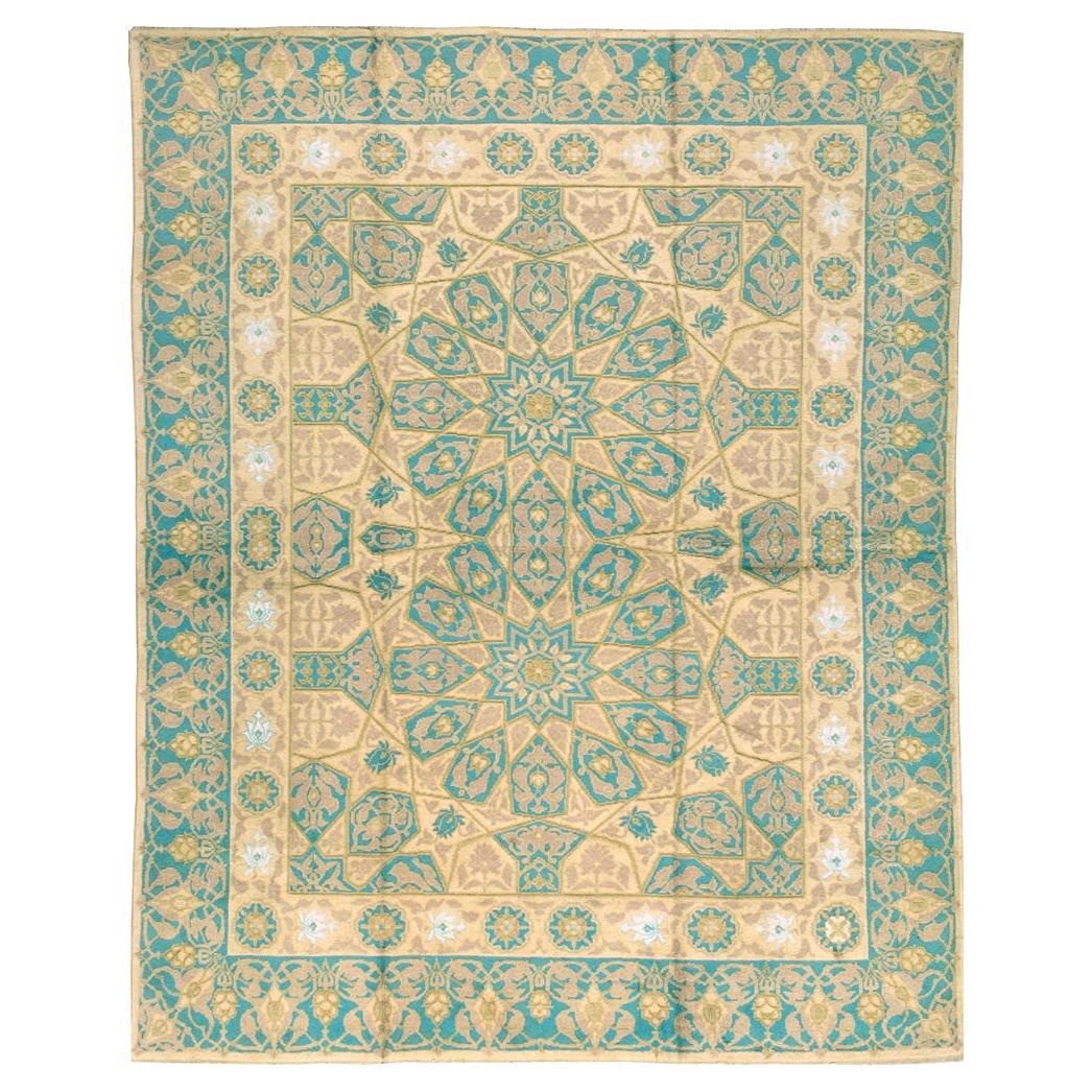 Early 20th Century Indian Cotton Agra Accent Carpet