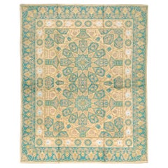Early 20th Century Indian Cotton Agra Accent Carpet