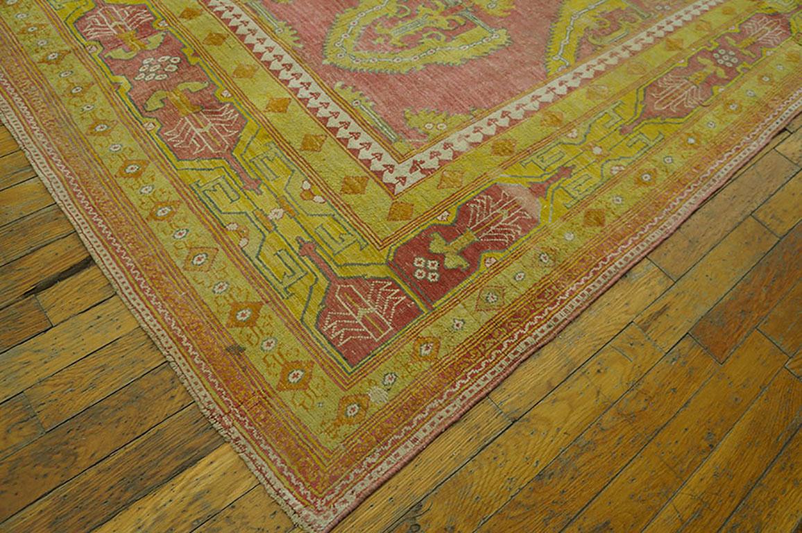 Early 20th Century Indian Cotton Agra Carpet ( 11'10