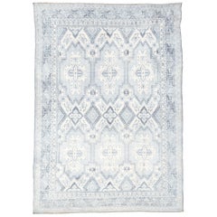 Tapis indien Agra en coton du début du XXe siècle