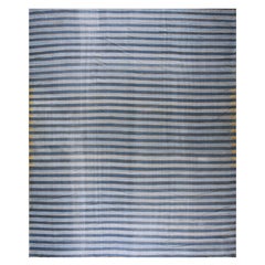 Tappeto Dhurrie in cotone indiano dei primi del '900 ( 12' x 14'4'' - 366 x 436 )