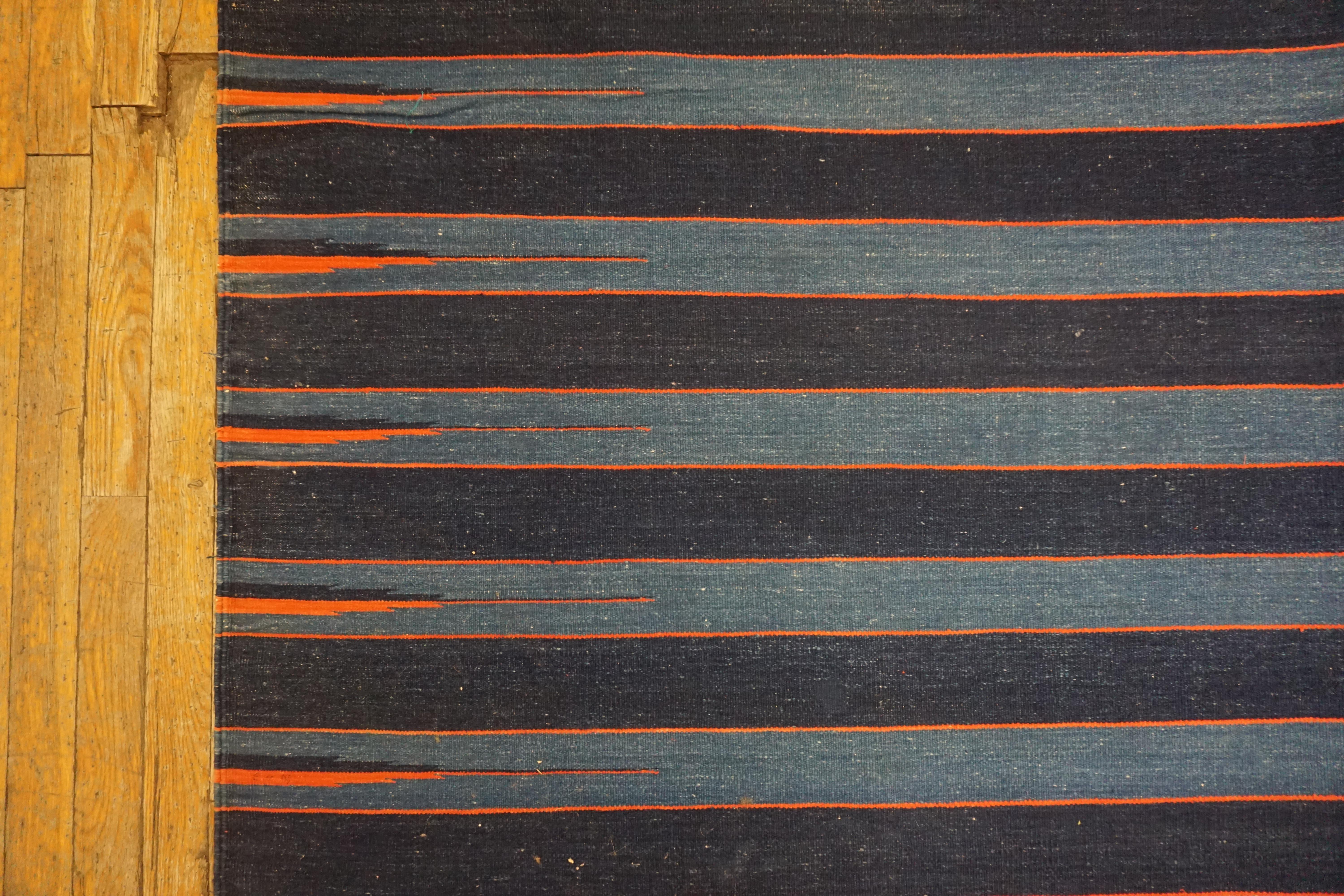 Indischer Dhurrie-Teppich aus Baumwolle des frühen 20. Jahrhunderts ( 13'9'' x 16'2'' - 420 x 493 ) im Angebot 9