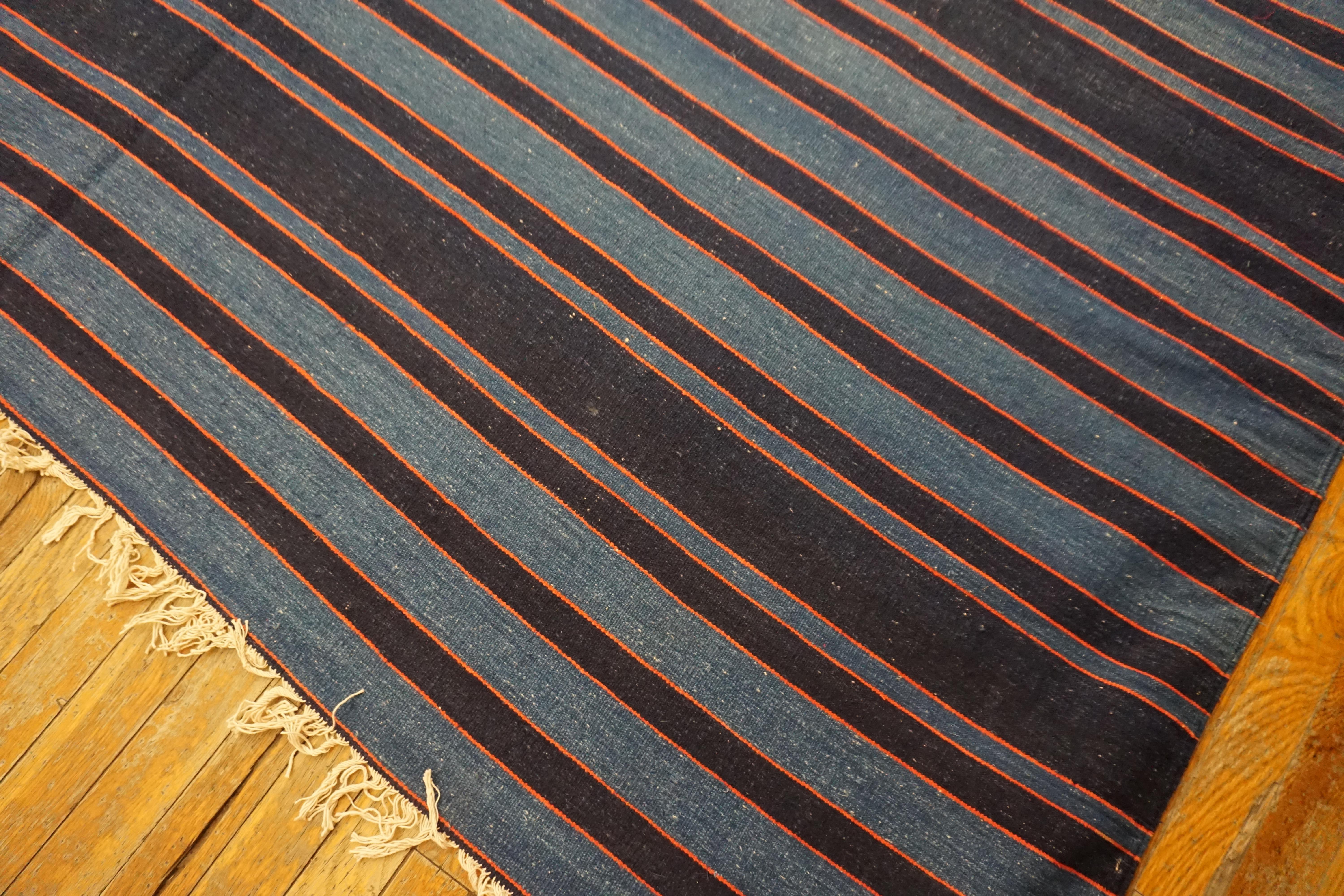Indischer Dhurrie-Teppich aus Baumwolle des frühen 20. Jahrhunderts ( 13'9'' x 16'2'' - 420 x 493 ) im Angebot 3