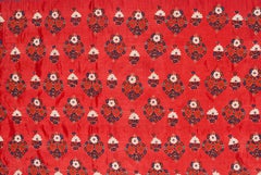 Early 20th Century Indian Embroidered Skirt Panel