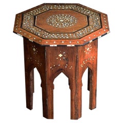 Early 20th Century Indian Hoshiarpur Occasional Table