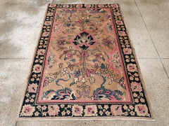 Galerie Shabab Collection Early 20th Century Indian Lahore Accent Rug