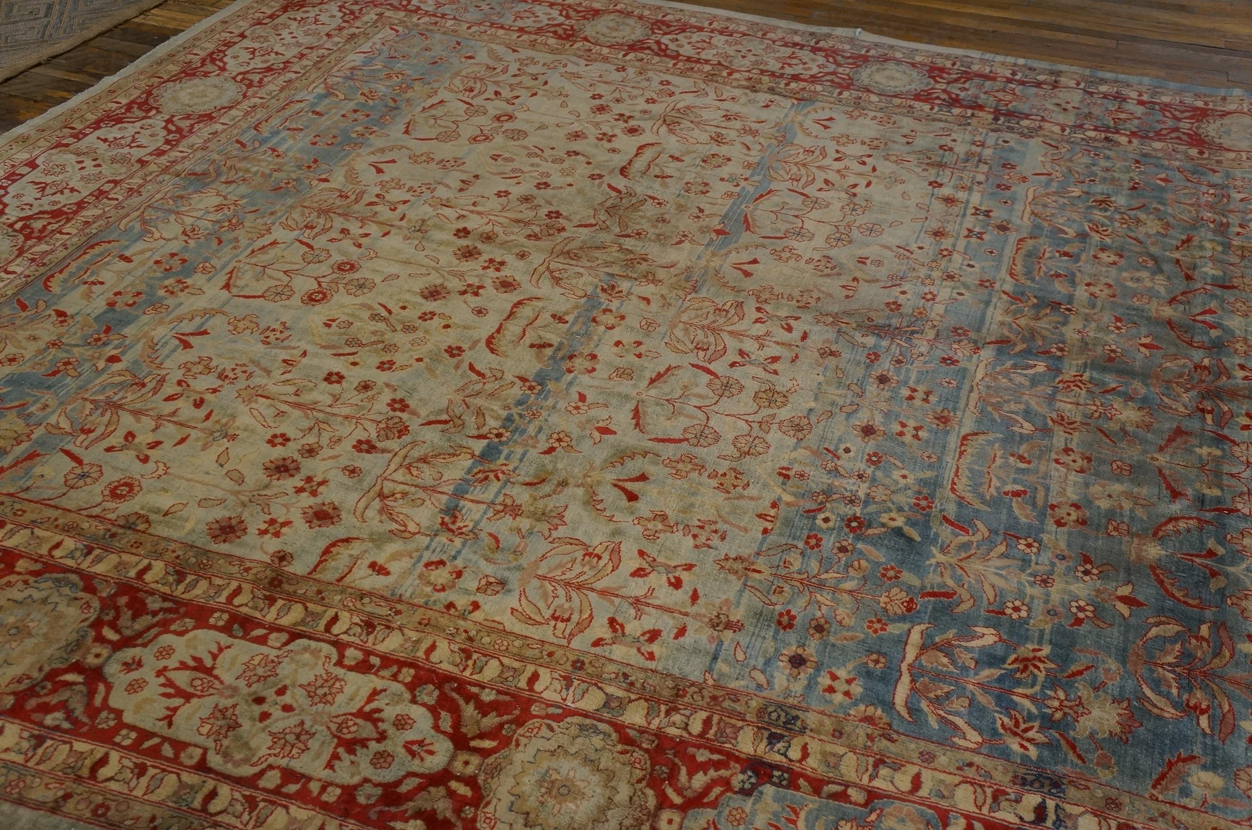 Early 20th Century Indian Lahore Carpet ( 9'2