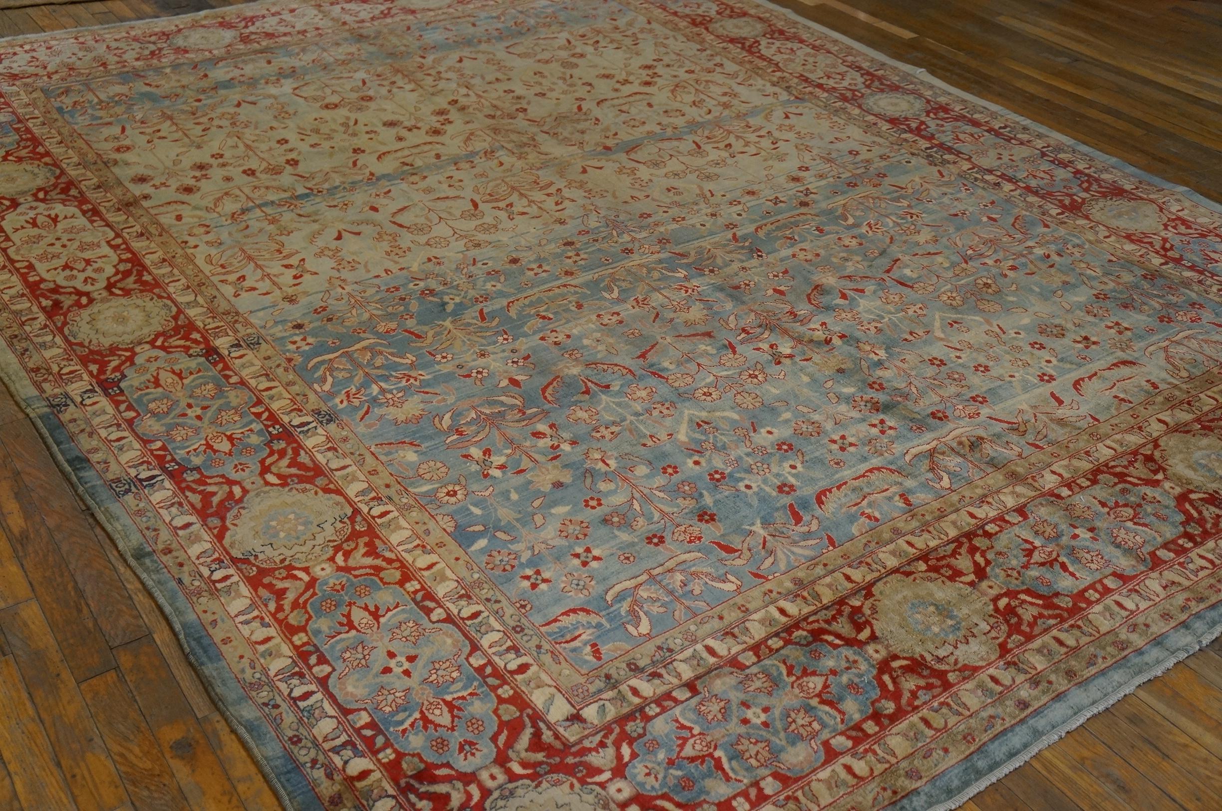 Early 20th Century Indian Lahore Carpet ( 9'2