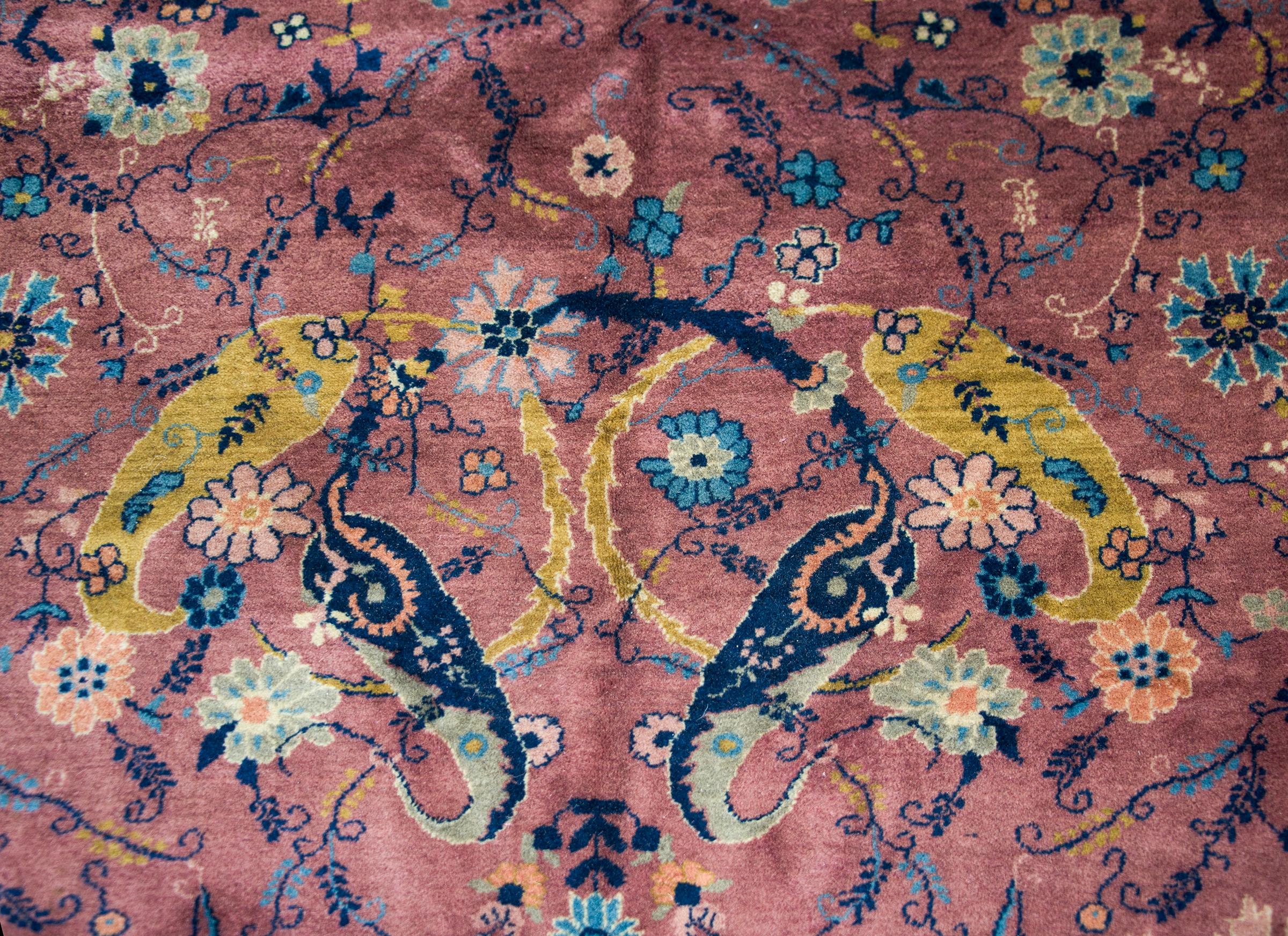 Early 20th Century Indian Lahore Rug For Sale 2