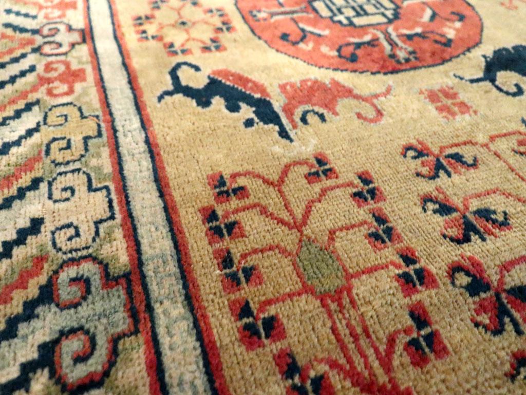Indiano Tappeto da lancio indiano Lahore dei primi del Novecento in vendita
