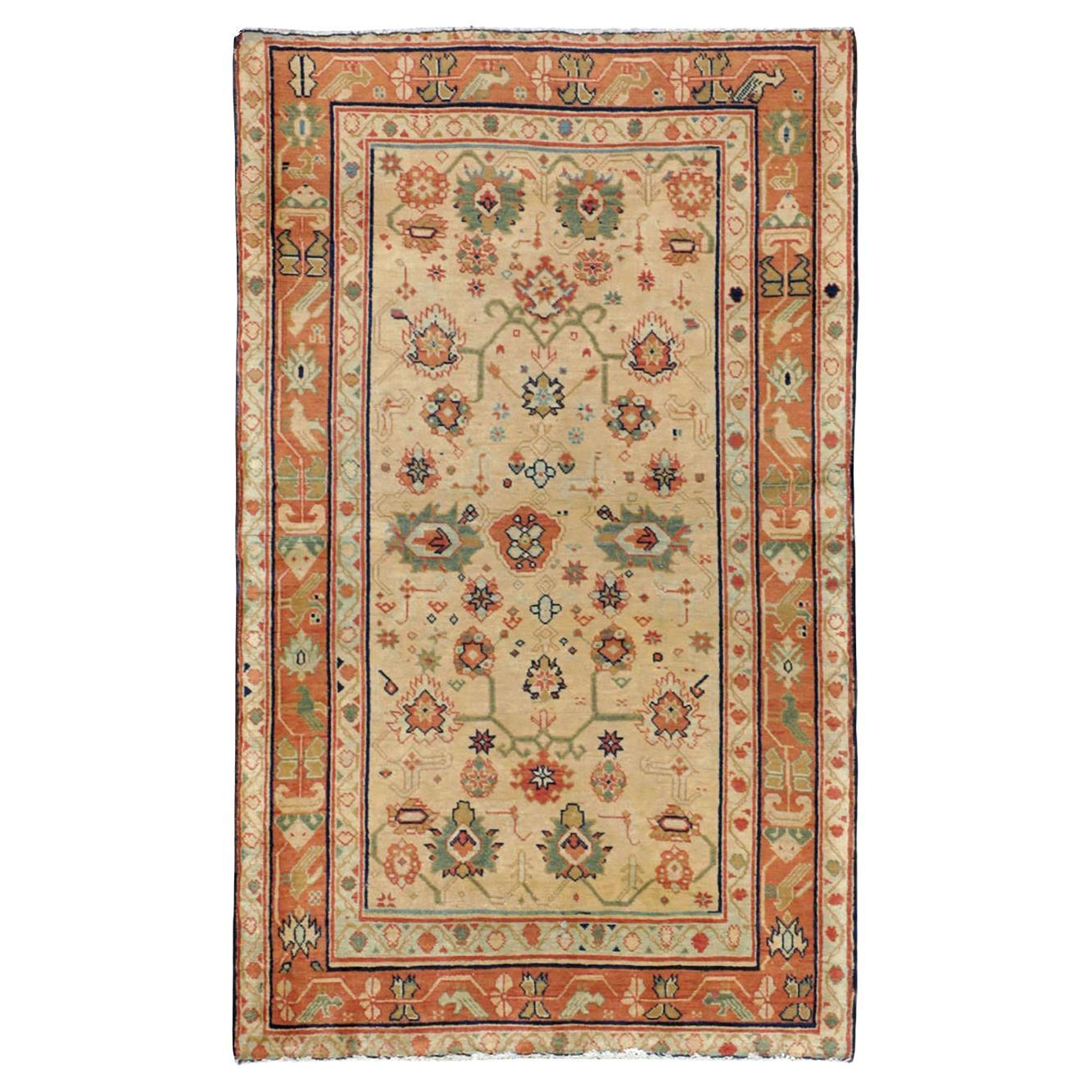 Indischer Lahore-Würfelteppich aus dem frühen 20. im Angebot
