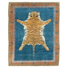 Early 20th Century Indian Pictorial Agra Carpet