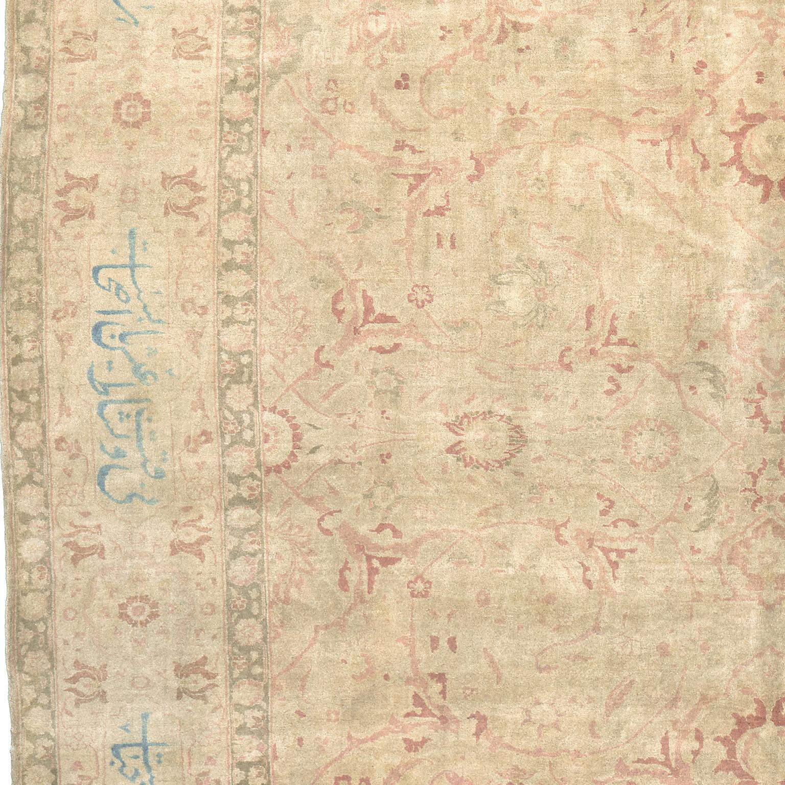Indo-Persischer Teppich des frühen 20. Jahrhunderts (Wolle) im Angebot