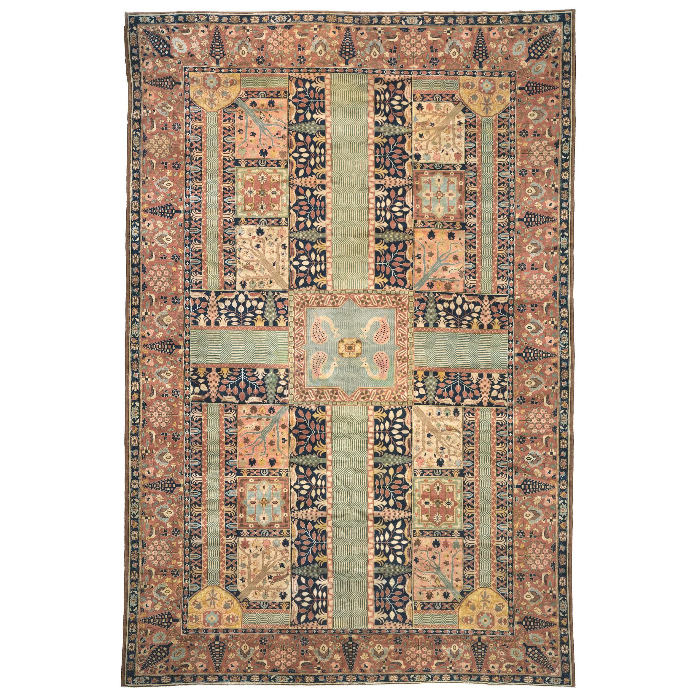 Early 20th Century Indo-Persian Rug For Sale