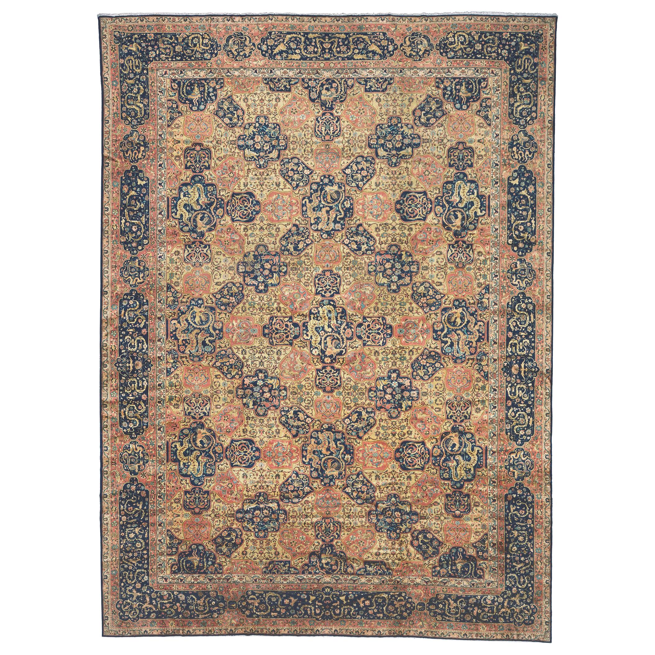 Early 20th Century Indo-Persian Rug For Sale