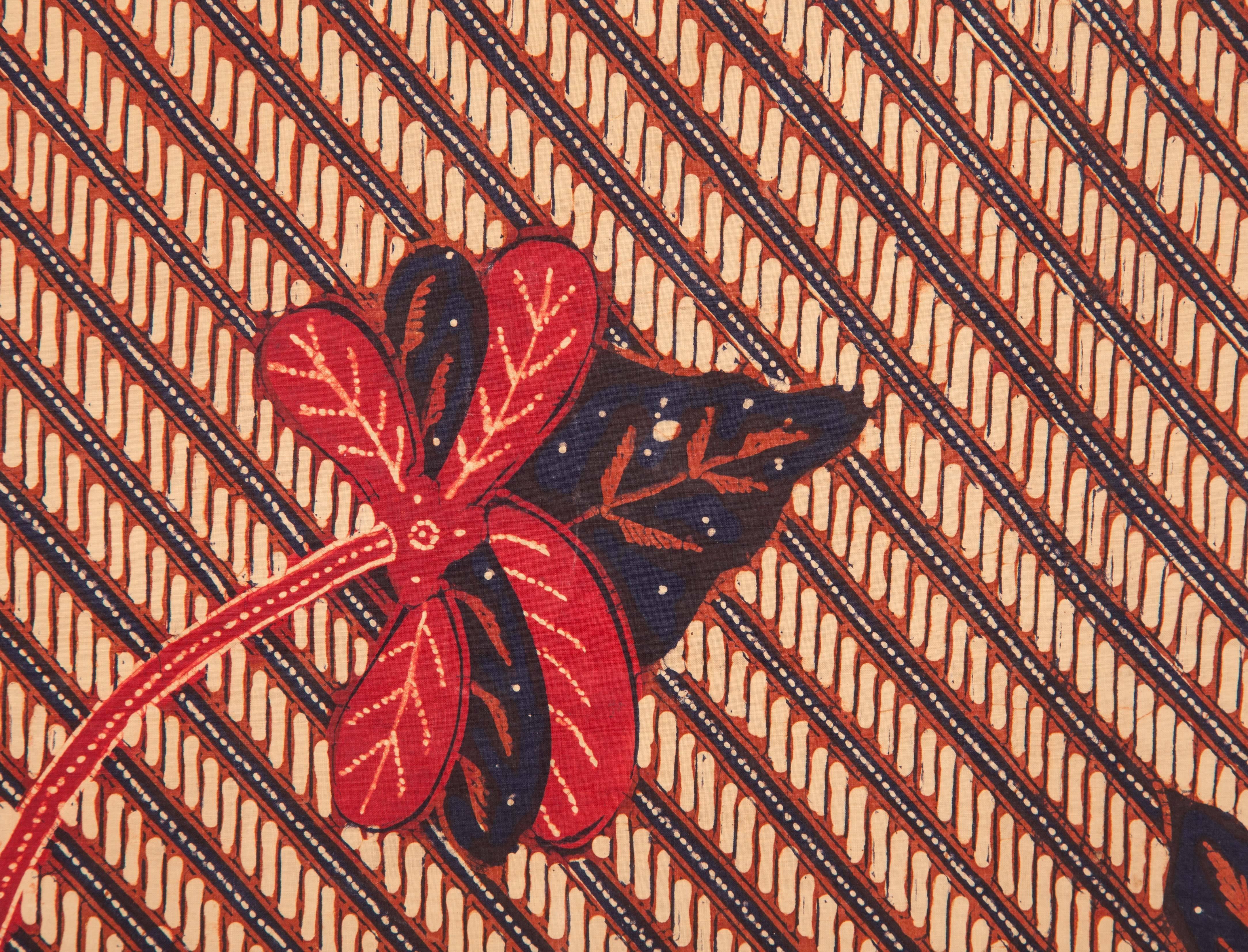 Indonesischer Batik des frühen 20. Jahrhunderts (Stammeskunst) im Angebot