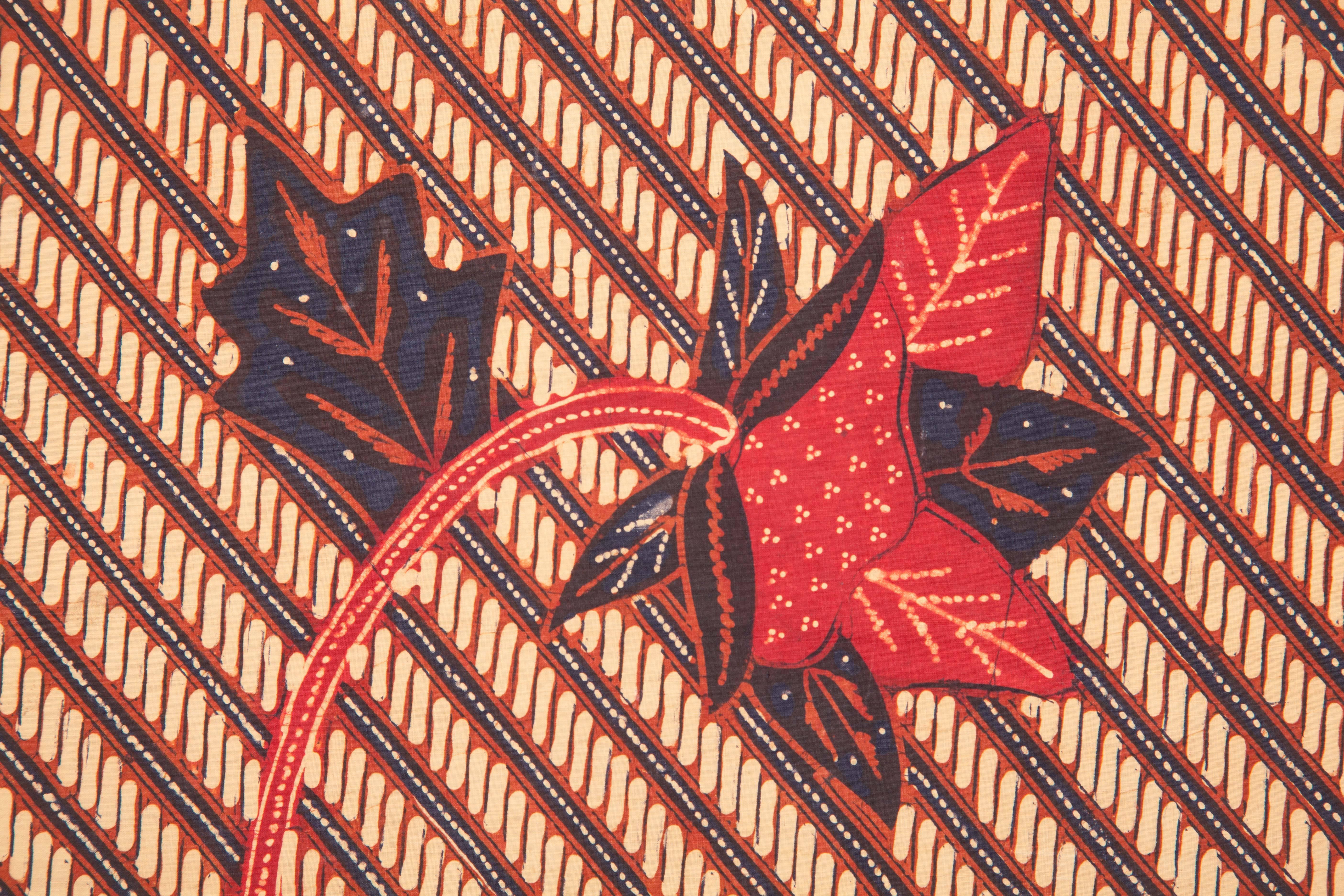 Indonesischer Batik des frühen 20. Jahrhunderts im Angebot 1