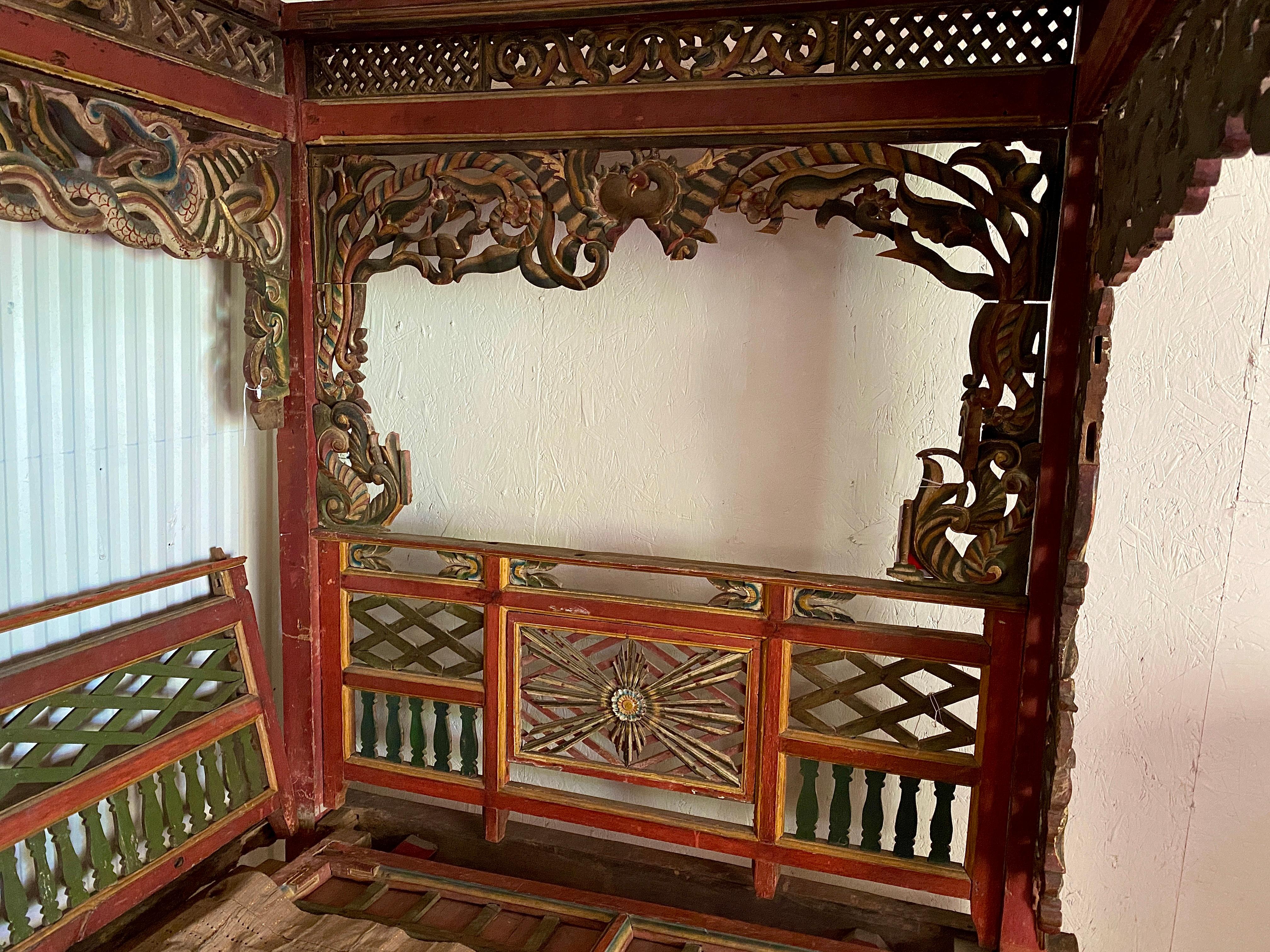 indonesian wedding bed