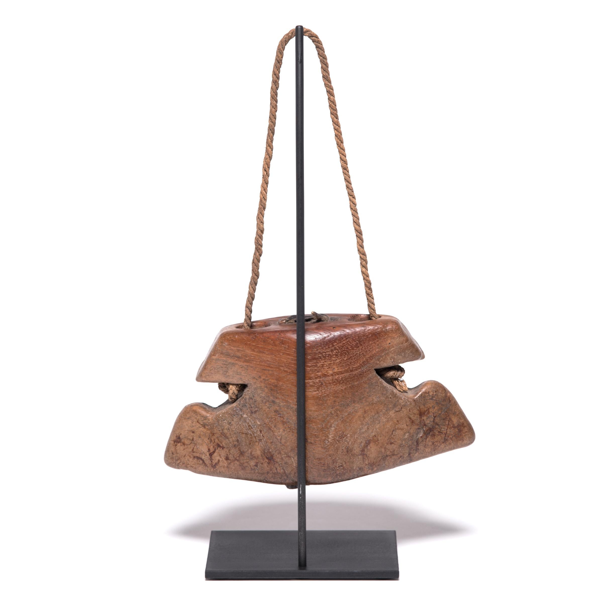 Rustic Early 20th Century Indonesian Lombok Cowbell