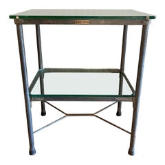Early 20th Century Industrial Brushed Steel Hospital Prep Table