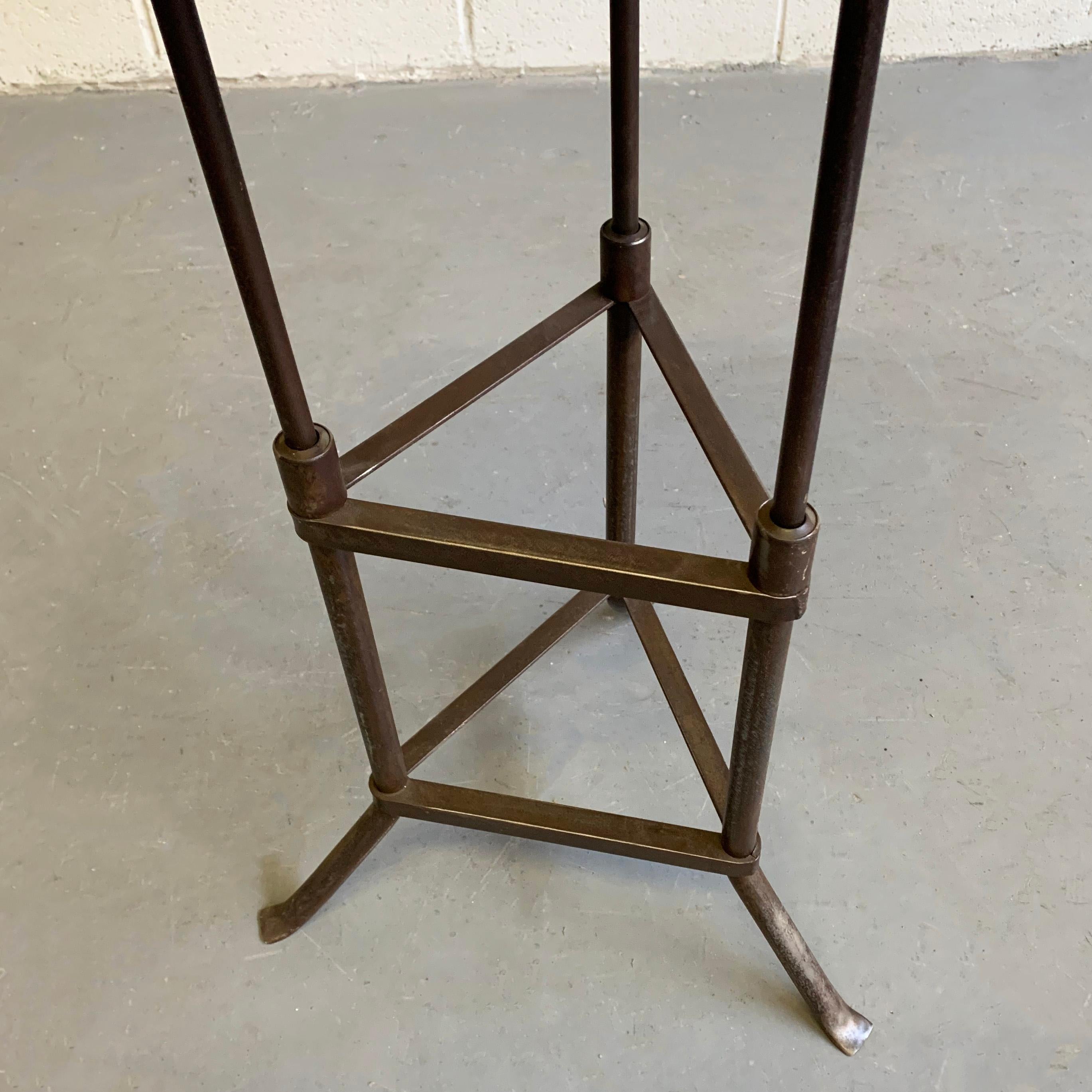 Maple Early 20th Century Industrial Drafting Stool