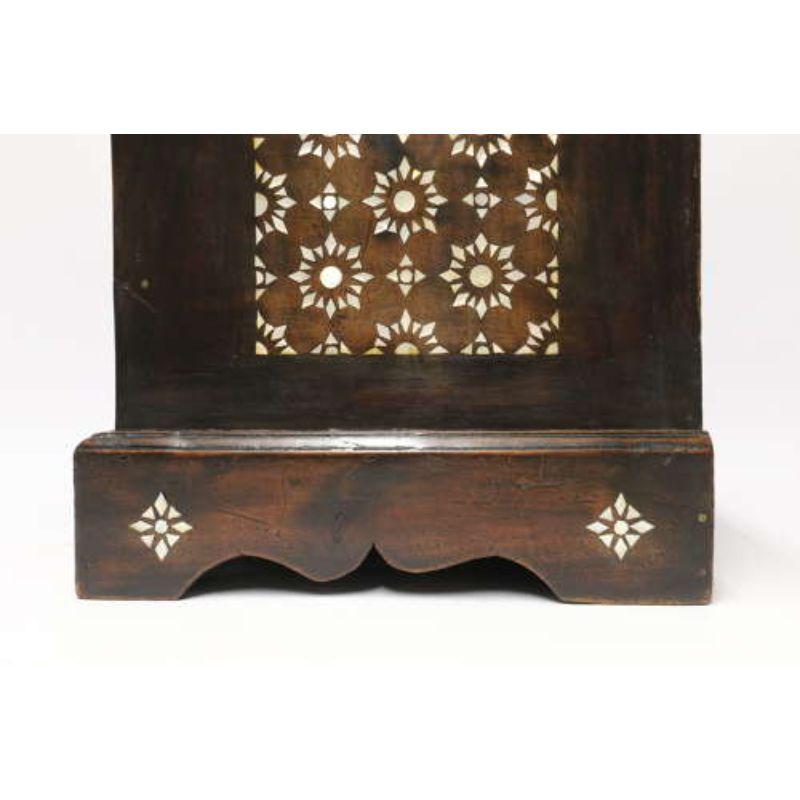 Early 20th Century Inlaid Hardwood Anglo Indian Collectors Chest For Sale 11
