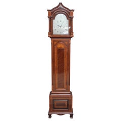 Early 20th Century Inlaid Mahogany Longcase Clock
