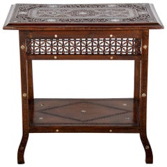 Early 20th Century Inlaid Syrian or 'Levantine' Table