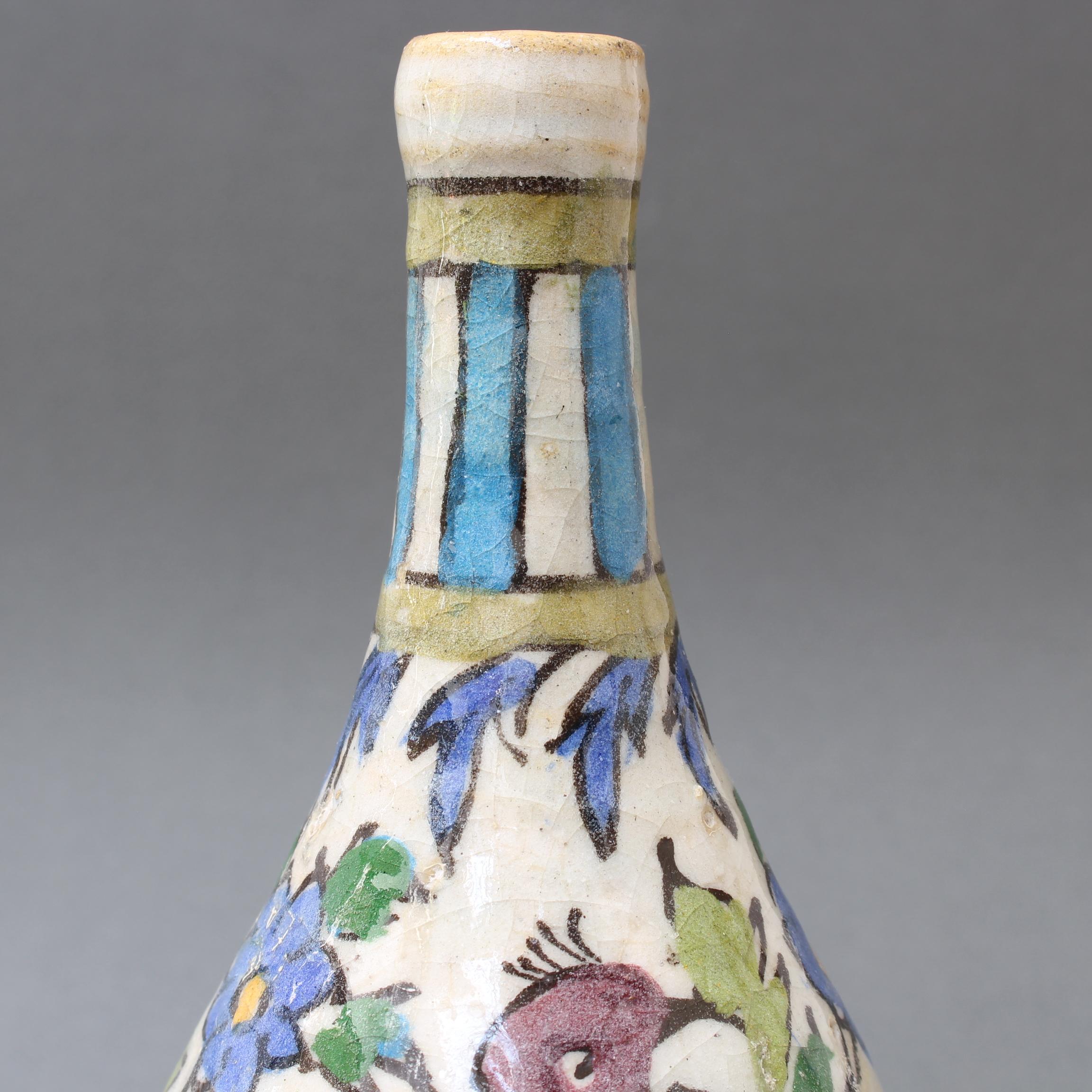 Early 20th Century Iranian Ceramic Flower Vase 4