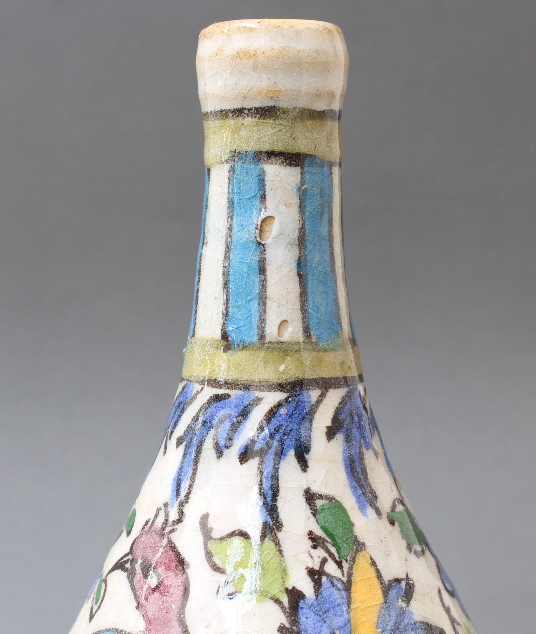 Early 20th Century Iranian Ceramic Flower Vase 6