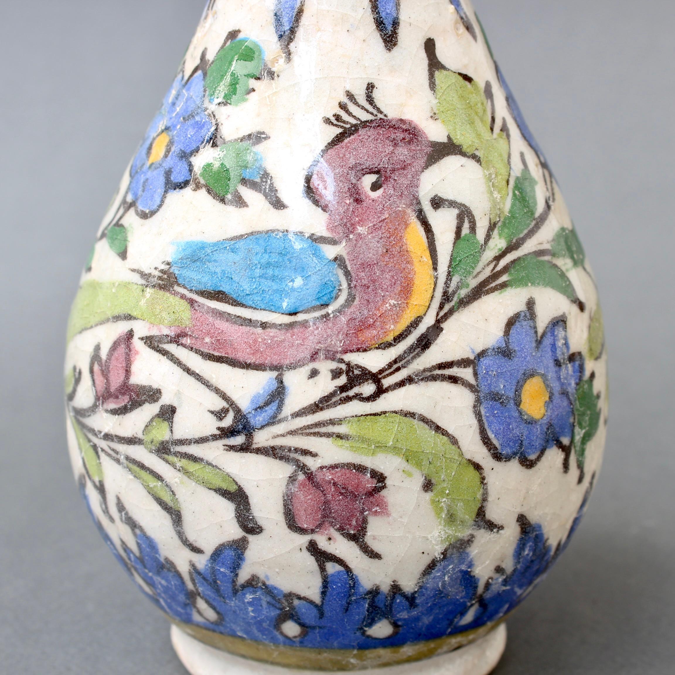 Early 20th Century Iranian Ceramic Flower Vase 3