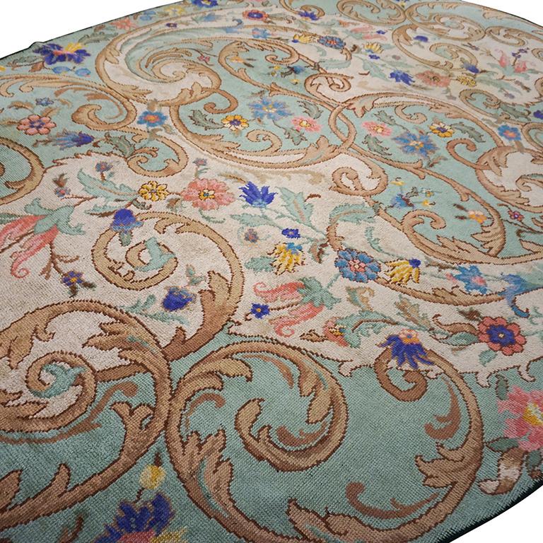 Early 20th Century Irish Donegal Arts & Crafts Carpet For Sale 9