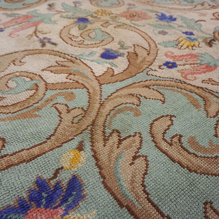 Early 20th Century Irish Donegal Arts & Crafts Carpet For Sale 12