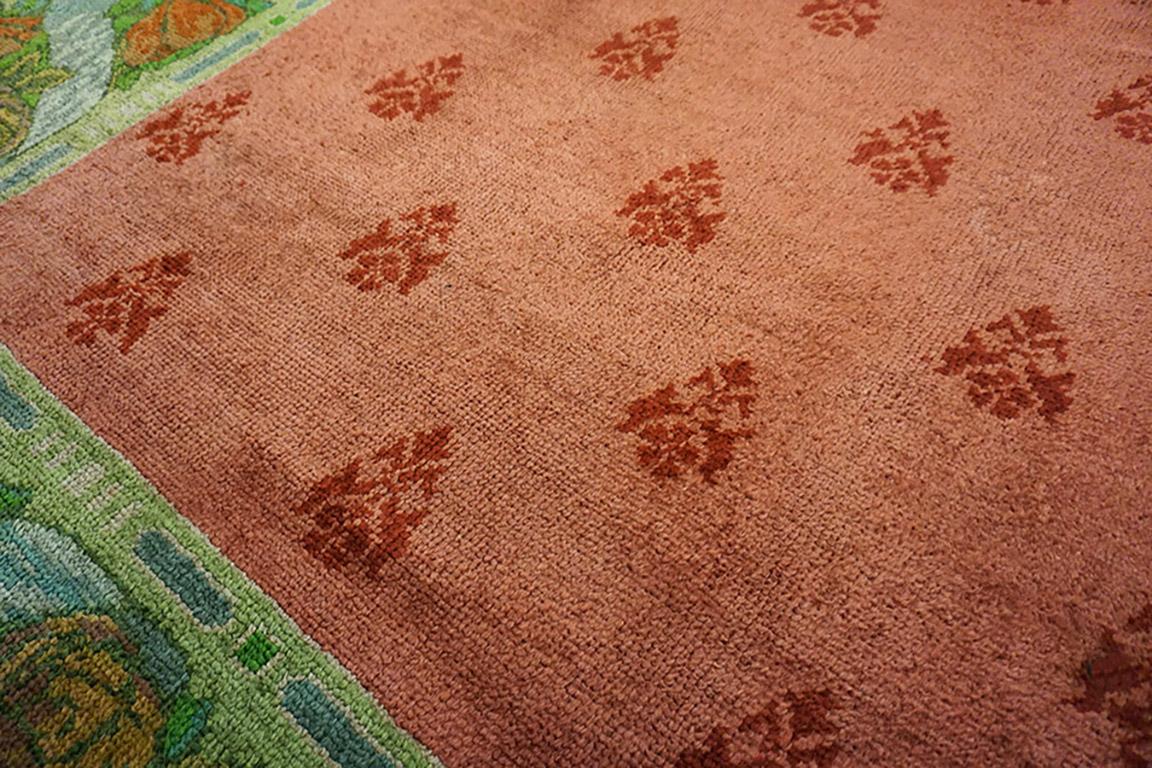 Early 20th Century Irish Donegal Carpet ( 9' x 17'7