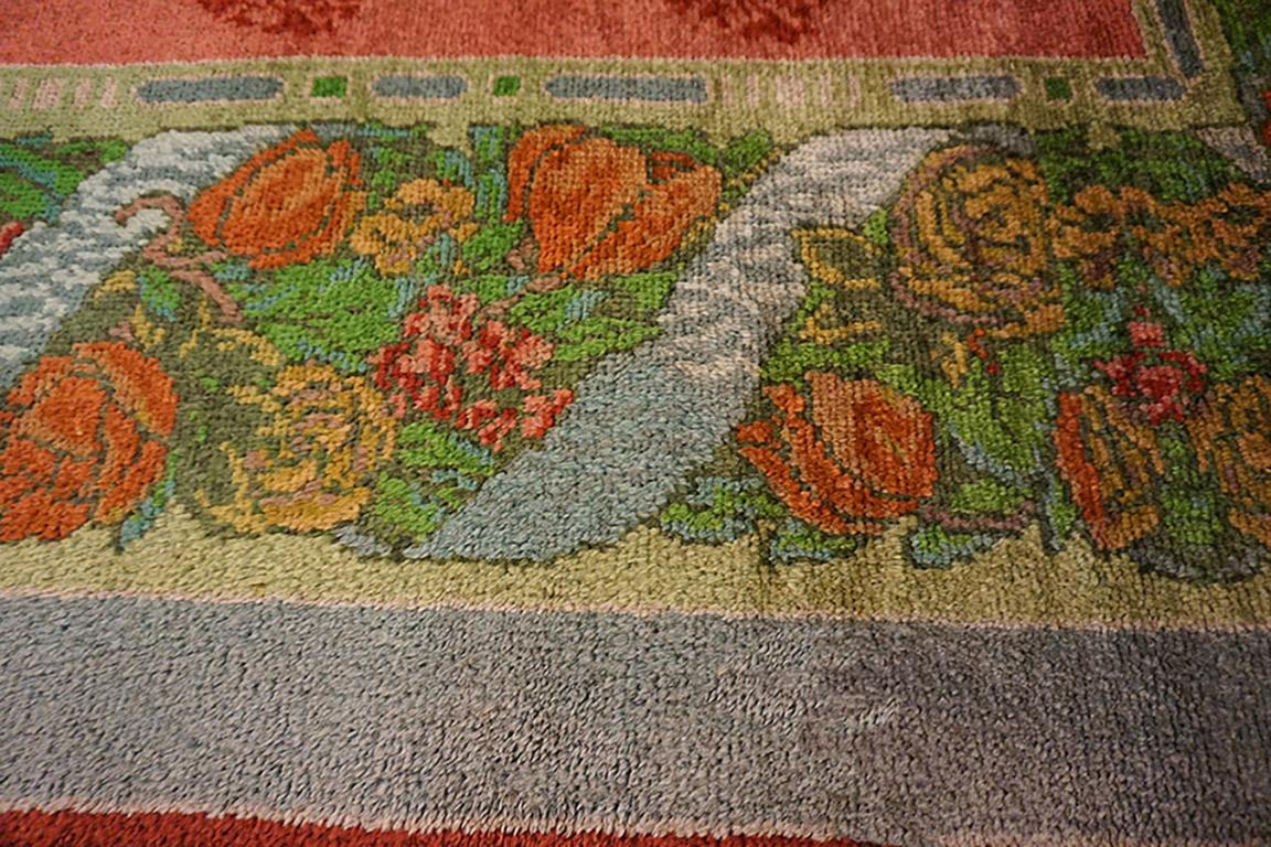 Northern Irish Early 20th Century Irish Donegal Carpet ( 9' x 17'7